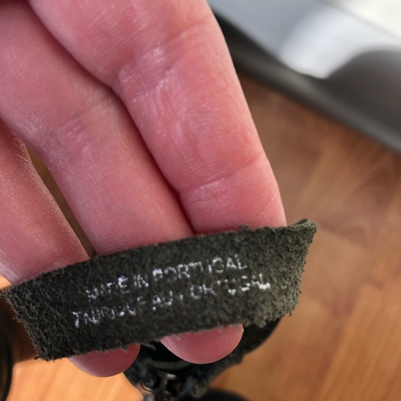 Free People Hybrid Heel Boot Black Suede Strappy Ankle Bootie - Picture 6 of 9